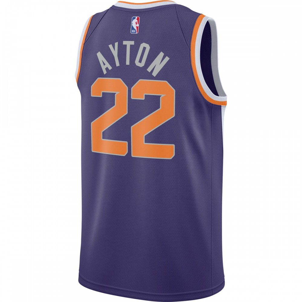Deandre Ayton Phoenix Suns 2020/21 Swingman Player Jersey - Icon Edition - Purple-Pro Kit Vault | Brand New 26/27 Sports Jerseys